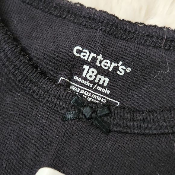 Girls Skeleton Halloween Matching Pajamas - Picture 2 of 2